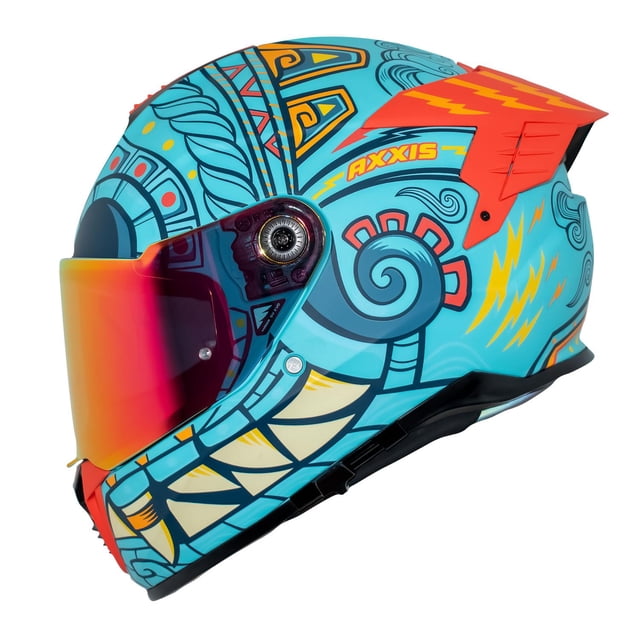 Casco Integral Moto Tlaloc Hawk Pinlock Talla XL ¡Ay Güey!
