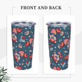 thumbnail image 3 of KLL Gnome Love USA Stainless Steel Vacuum Insulated Coffee Cup 20 oz Lids and Straws,Insulated Travel Mug Water Cup with Leak-Proof Straw Lid & Flip Lid, 3 of 8