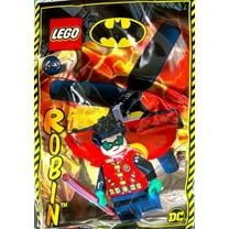 Robin Minifigure and Heli-Pack - LEGO Superheroes DC Comics Foil Pack (212221)