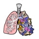 thumbnail image 2 of Broche de órganos Yinane Pin esmaltado a la moda, 2 of 8