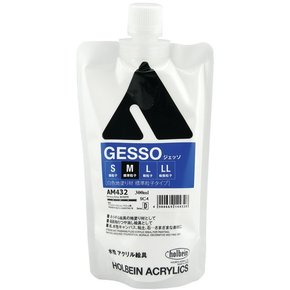 Holbein Artist Heavy Body Acrylic Gesso, 300ml, White