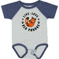 thumbnail image 3 of Inktastic Live Love Red Pandas Boys or Girls Baby Bodysuit, 3 of 5