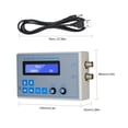 thumbnail image 2 of TFixol DDS Function Signal Generator Sine Square Triangle Sawtooth Wave Low Frequency LCD Display USB Cable DC9V 1Hz-65534Hz, 2 of 7