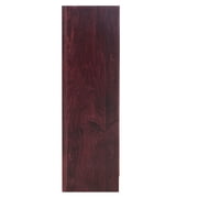 Concepts in Wood 3 Shelf Wood Bookcase, 36 inch Tall - Cherry Finish