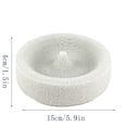 thumbnail image 3 of Pumice Bird Feeding Bowl with Beak Grinding Function, Natural Stone Food Dish for Parakeet Cockatiel Conure, 5.91 x 1.57 in, 3 of 7