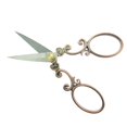 thumbnail image 5 of EHJRE Vintage Flower Sewing Embroidery Scissors Cross Stitch Tool Bronze, 5 of 9