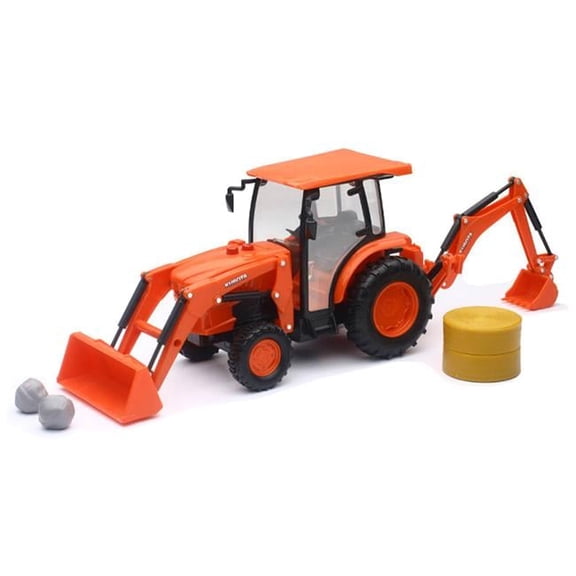 Kubota Farm Tractor With Loader & Backhoe