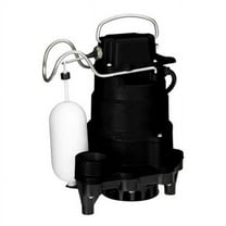Submersible Sump Pump, Cast Iron, 1/3-HP -235819