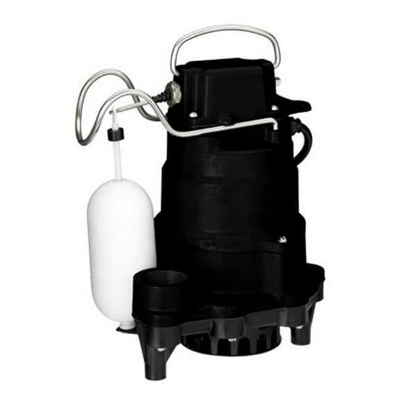 Submersible Sump Pump, Cast Iron, 1/3-HP -235819