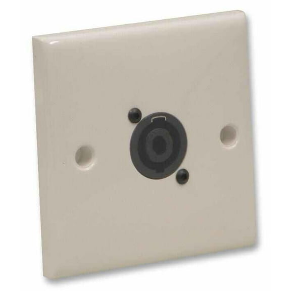 EAGLE - AV Wallplate with 4-pole Speakon NL4MP Speaker Connector