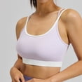 thumbnail image 6 of Vetsdori Workout Sports Bras for Women Wirefree Bralette Racerback Casual,Summer Padded Womens Bras, 6 of 9