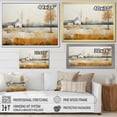 thumbnail image 4 of Designart "Subdued Elegance In The Countryside IV" Countryside Floater Framed Canvas Prints, 4 of 5