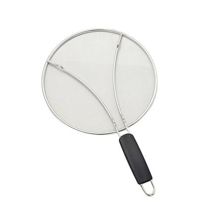 

Splatter Screen Stainless Steel Multifunctional Oil Splash Guard Frying Protection Mesh Cover for Home Kitchen Restaurant Cooking