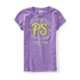 thumbnail image 1 of Aeropostale Niñas Athl. Camiseta gráfica Division, Púrpura, S (8), 1 of 1