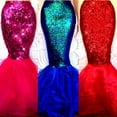 thumbnail image 5 of SUNSIOM Womens Adult Mermaid Tail Full Skirt Party Maxi Fancy Dress Cosplay Costume, 5 of 5