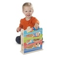 thumbnail image 2 of Melissa & Doug First Play Roll & Ring Ramp Tower With 2 Wooden Cars, 2 of 7