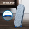 thumbnail image 4 of Fintie Protective Case for Chromecast with Google TV HD 2022 / 4K 2020 Voice Remote, Lightweight Anti-slip Shockproof Silicone Cover for 2020 Chromecast Voice Remote Controller, Cloudy Blue, 4 of 8
