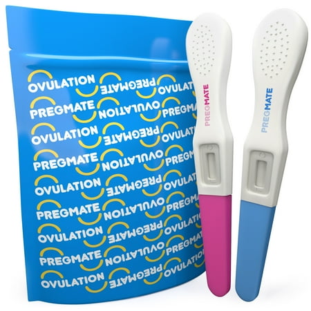 PREGMATE 8 Ovulation and 2 Pregnancy Midstream Tests Predictor Kit