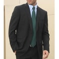 thumbnail image 2 of Men's Plaid Neckties, Green Ties for Mens Pocket Square Clip Sets Business Formal Wedding Tie 3pcs, 2 of 8
