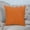 Orange, variant on Orange Throw Pillow Covers, Soft Pillowcases with Invisible Zipper, Pure Orange Decorative Square Pillow Cushion Covers for Living Room Couch Sofa Bed 18x18 Inches
