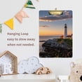 thumbnail image 7 of Coolnut Lighthouse Clipboard, Acrylic Standard A4 Letter Size Clip Board with Low Profile Clip for Office, Classroom, Doctor, Nurse and Teacher, 12.5"x9", 7 of 7