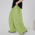 thumbnail image 3 of Kiijoy Boys Wide Leg Pants Casual Lightweight Elastic Waist Baggy Trousers, Sizes 12-13, 3 of 4
