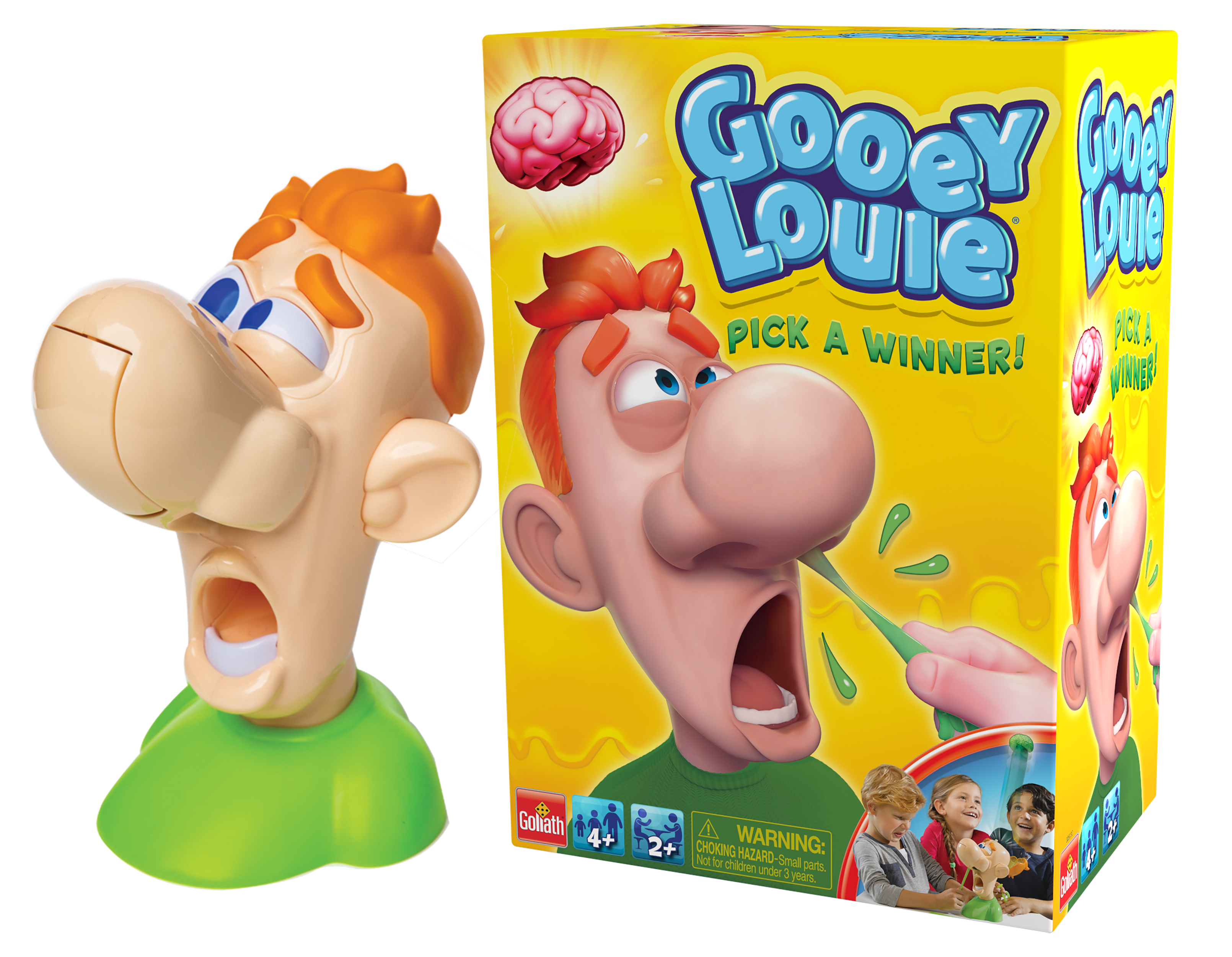 Gioco Da Tavolo Gooey Louie - Goliath Games | Scegli Il Moccio Giusto! Gioco Divertente E Interattivo Per Famiglie E Bambini Dai 4 Anni, Sviluppa La Motricità Fine
