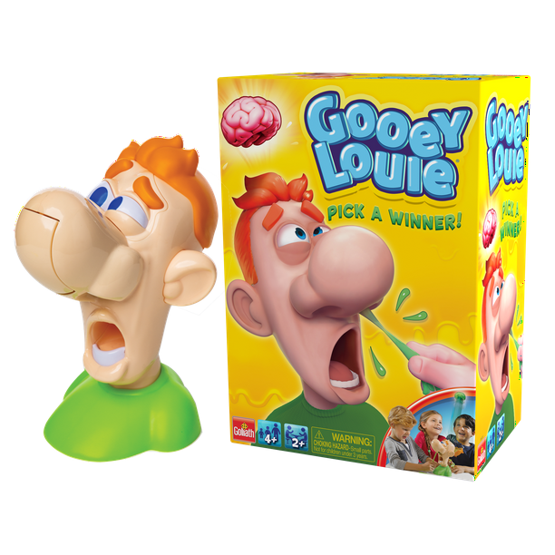 Goliath Gooey Louie Game Pull the Gooey Boogers Out Until His Head 