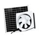 thumbnail image 5 of Kit de ventilador de panel solar para montaje en pared, ventilación, ahorro de energía, ventilación de refrigeración conveniente Ventilador solar de 10 pulgadas y 20 W, 5 of 9