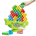 thumbnail image 1 of 64pcs Tetra Tower Balance Stacking Blocks Game,stack Attack Game Board Games Kids & Adults Team Building Tower Game Toy, 1 of 3