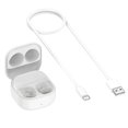 thumbnail image 1 of Boîtier de Charge de Remplacement pour Casque Chargeur Berceau avec Câble de Charge Portable Compartiment de Charge Sans Fil Compatible pour Buds FE (SM-R400), 1 of 9