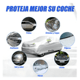 thumbnail image 4 of Fundas Para Coche Bloosom  Impermeable Anti-ultravioleta Talla L Plateado, 4 of 4