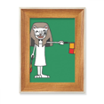 thumbnail image 1 of Escritorio Marco de fotos de madera Pantalla Imagen Arte Pintura Múltiples conjuntos, 1 of 4
