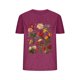thumbnail image 1 of Blusas de Verano de las Mujeres Flor Impresa Cuello Redondo Manga Corta Superior, Verano Superior de las Mujeres, 1 of 8