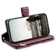 thumbnail image 5 of Style 012 for Motorola Edge 60 5G 60 Fusion 5G Case Zipper Pocket Glitter Leather Phone Cover - Blac, 5 of 5
