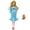 Blue, variant on Interactive Surprise Mommy Doll Set, 30cm Pregnant Doll with Removable Belly, Detachable Baby, Kids Role Play Imaginative Nurturing Emotional Toy