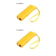 thumbnail image 1 of Methold entrenador de mascotas práctico para agarrar autodefensa repelente de perros ajustable accesorios al aire libre herramienta de amarillo 2piezas, 1 of 6