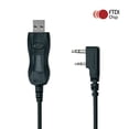 thumbnail image 3 of PC03 FTDI USB Programming Cable for BTECH Baofeng Kenwood Radios, Plug & Play, No Driver Needed, Compatible with UV-5R BF-F8HP GMRS-V2 UV-82HP & More, 3 of 7