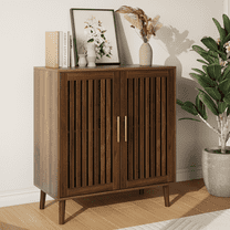 Algherohein Buffet Cabinet with Storage,Sideboard Kitchen Storage Cabinet with Adjustable Shelf