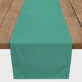 thumbnail image 3 of Creative Products Solid Color Teal 16x90 Poly Twill Table Runner, 3 of 3