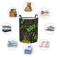 thumbnail image 6 of Fotbe Carnival Mardi Gras3 Laundry Basket with Handles, Waterproof Large Laundry Hamper, Wash Bag for Corner Dorm, Rolling Laundry Basket with Handles-Small, 6 of 8
