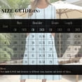 thumbnail image 3 of Women's Striped Maxi Dress, Tie Cuff Short Sleeve Casual Midi Dresses, Loose Fit A-Line Summer Vertical Stripe T Shirt Sundress with Pockets for Home and Office, 3 of 6