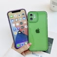thumbnail image 3 of for iPhone 11 Case Cute Clear Bling Crystal Diamond Phone Case, with Sparkle Camera Len Protector Soft TPU Cover Case for Women Girls, Blue, 3 of 14
