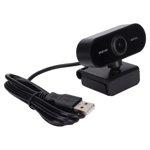 HD Caméra d'ordinateur,1080P Webcam Auto Focus P Web Cam P Webcam Sturdy Construction