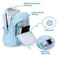 thumbnail image 3 of Roffatide Cinnamoroll Kawaii Backpack with 12 Pieces Accessories, 3 of 7