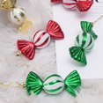 thumbnail image 3 of Naierhg 4 Pcs Christmas Candy Decorations Glitter Hanging Candy Ornaments Brightly Colored Candy Pendant for Xmas Tree Party Decor, 3 of 8