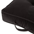 thumbnail image 3 of Omaha Charcoal Microfiber 21 in. Square Floor Pillow, 3 of 5