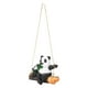 thumbnail image 3 of Artesanías de resina sintética, colgante en forma de panda animal colgante en forma de columpio colgante modelo panda probado profesionalmente, 3 of 8