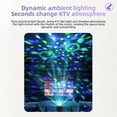 thumbnail image 4 of Karaoke Machine Mini Wireless Microphone and Speaker Set with 2 Microphone Gifts for Birthday Party Desktop Outdoor Home KTV Set Disco LED Lights Handheld Mic Portable Karaoke, 4 of 7