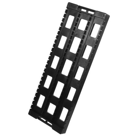 LEORX Black ABS Pcb Rack with Anti-Static Slot Bracket for Circuit Board Storage and Handling
